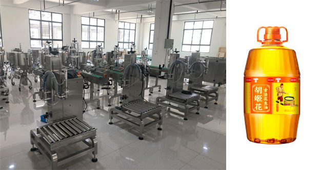 星火自動(dòng)化電子稱重灌裝設(shè)備車間實(shí)拍及樣品