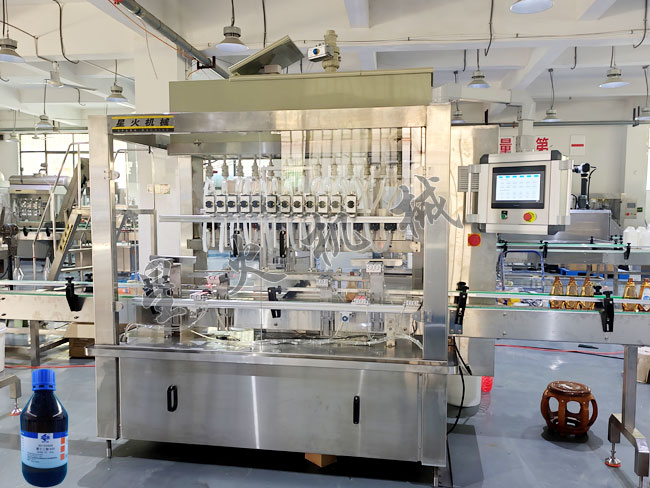 南京星火機(jī)械化學(xué)藥劑定量灌裝機(jī)